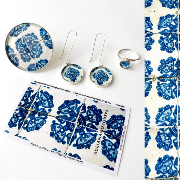 Set Talavera Azul - Casa de los Azulejos