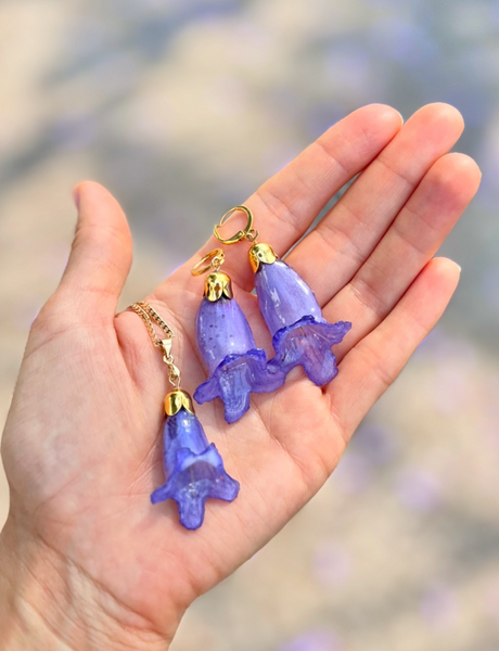 Set Flor de Jacarandas Reales Inmortalizadas