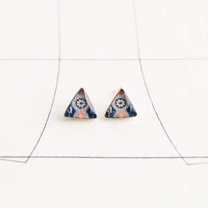 Mini Aretes triangulares talevera centro